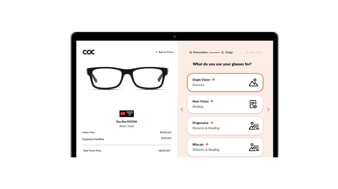 Glasses Product Builder Shopify App