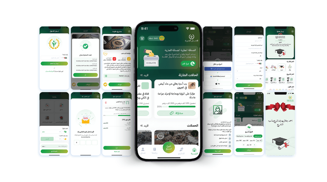 IHSAN Charity App's Digital Transformation with AI, Apple Pay, and Analytics